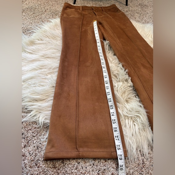Anne Klein Faux Suede Pants Size 6 EUC - Picture 6 of 8
